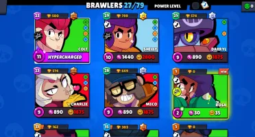 Conta Brawl Stars com a Jacky natalina, no precinho!