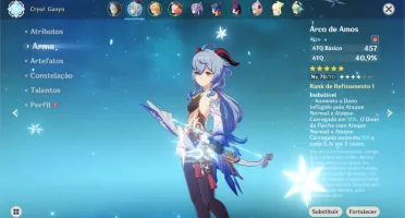 Genshin Impact - Ganyu + Amos + orgulho Celestial