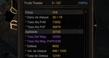 Conta Megamu Lv. 863