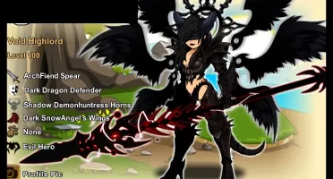 Conta Adventure Quest world, AQw, Level 100, com void