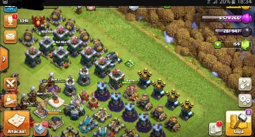 Vendo CV13 quase full, conta Clash of Clans. URGENTE...
