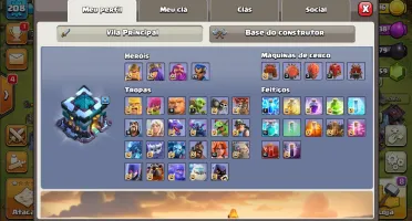 Vendo CV13 quase full, conta Clash of Clans. URGENTE...