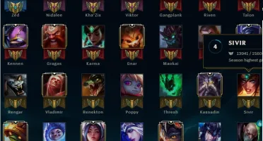 Conta Diamante 3 League of Legends
