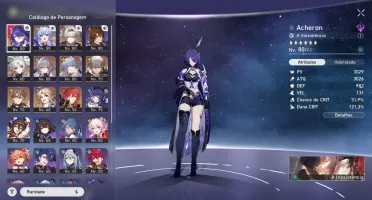 ACC Honkai Star Rail Acheron Robin Vagalume Feixiao Sunday +