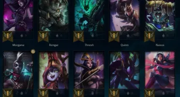 CONTA LOL OURO IV