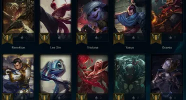 CONTA LOL OURO IV