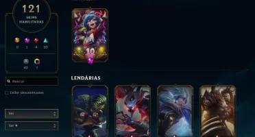CONTA LOL OURO IV