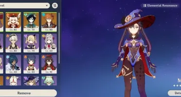 Conta Genshin Impact [NA] AR 50 Klee+Childe+Mona+Venti