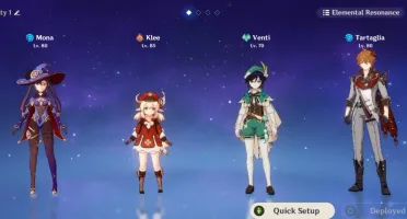 Conta Genshin Impact [NA] AR 50 Klee+Childe+Mona+Venti