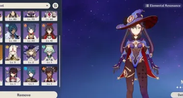 Conta Genshin Impact [NA] AR 50 Klee+Childe+Mona+Venti