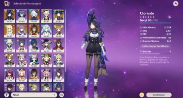 AR55-Conta com Scaramouche, Clorindre, Furina+BIS