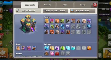 Vila CV 14 Clash of Clans