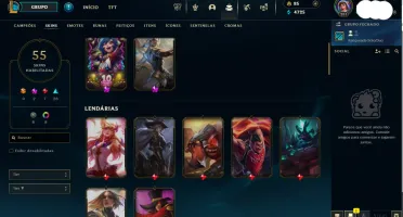 Conta Lol Esmeralda 4 75% Win Rate - Sem Risco De Banimento