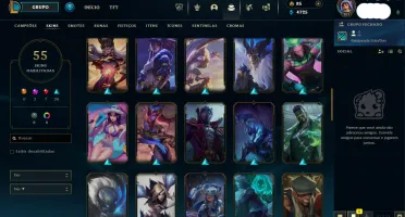 Conta Lol Esmeralda 4 75% Win Rate - Sem Risco De Banimento
