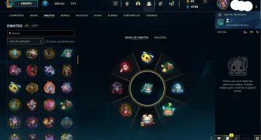 Conta Lol Esmeralda 4 75% Win Rate - Sem Risco De Banimento