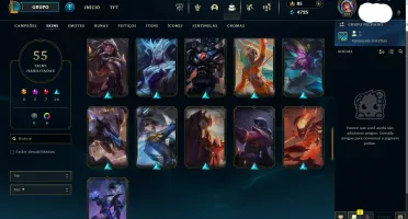 Conta Lol Esmeralda 4 75% Win Rate - Sem Risco De Banimento