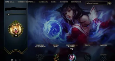 CONTA SMURF LOL UNRANKED 17CHAMPS 8K DE IP+6K NOS ESPÓLIOS