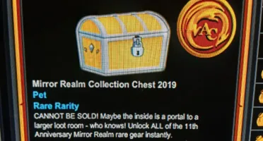 AQW ACC - 1 classe de calendário + 2 Chests