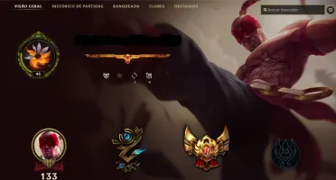 Conta league of legendes gold 1 com mmr plat 5