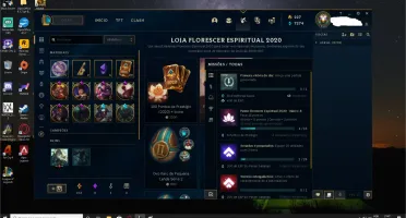 Conta League of Legends atualmente D2