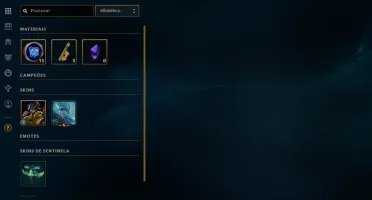 CONTA LEAGUE OF LEGENDS LV 27