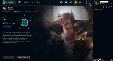 CONTA LOL - SKIN UFO CORKI - PRATA 1 S11  63 Champ E 61 SKIN