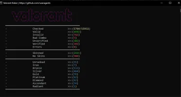 Valorant Checker | Captura De Contas Nfa E Fa