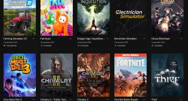 Conta epic games com 65 jogos