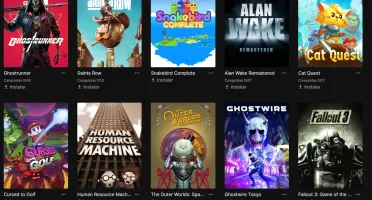 Conta epic games com 65 jogos
