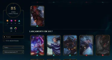 CONTA LEAGUE OF LEGENDS D3 PSAIR RAPIDO COM RIVEN CAMPEONATO