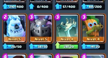 clash royale xp9 arena 9 com 1 lendaria e troca de nome