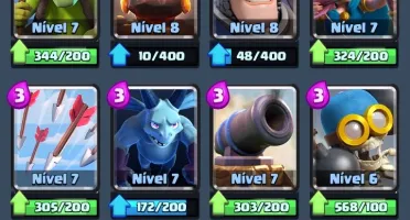 clash royale xp9 arena 9 com 1 lendaria e troca de nome