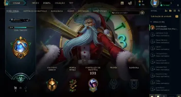 Conta de lol / gold4 , s9 era platina4/ 103 champs, 25 skins