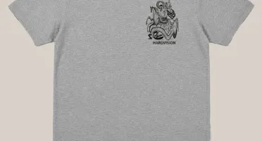 Camiseta Cinza Mescla São Jorge