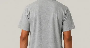 Camiseta Cinza Mescla São Jorge