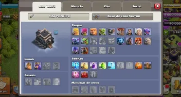 CV9 FULL MATO 100% TH9 BARATA COM MAIS DE 3600 GEMAS