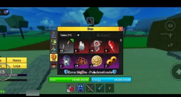 Conta de blox fruits
