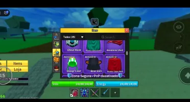 Conta de blox fruits