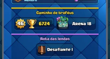Contas Clash Royale Nvl 14
