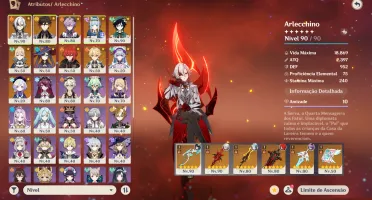 ⭐ GENSHIN IMPACT - AR56, 16T5, Arlecchino + Bis, Zhongli + B