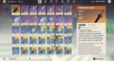 GENSHIN IMPACT-NA - AR 40 - Diluc,Jean,Venti,wolf's grave