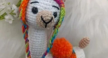 Amigurumi Lhama em Crochet