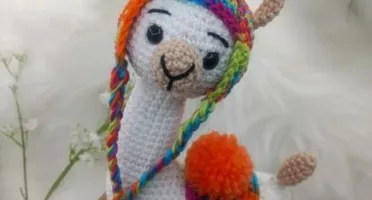 Amigurumi Lhama em Crochet
