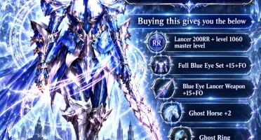 MEGAMU Glorious Lancer Account+ Top PvP Gear