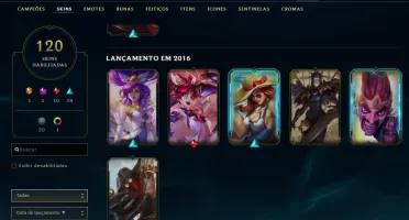 Conta Antiga do LOL - Season 1
