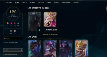 Conta Antiga do LOL - Season 1