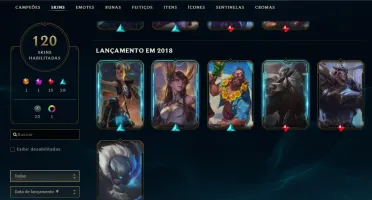 Conta Antiga do LOL - Season 1