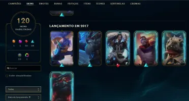Conta Antiga do LOL - Season 1