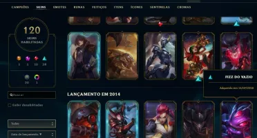 Conta Antiga do LOL - Season 1