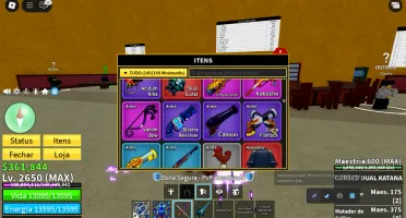 conta rara blox fruits